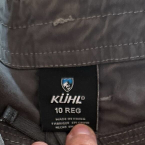 Kuhl Born in the Mountains Women's Gray Hiking Pants, size 10R - Picture 8 of 8